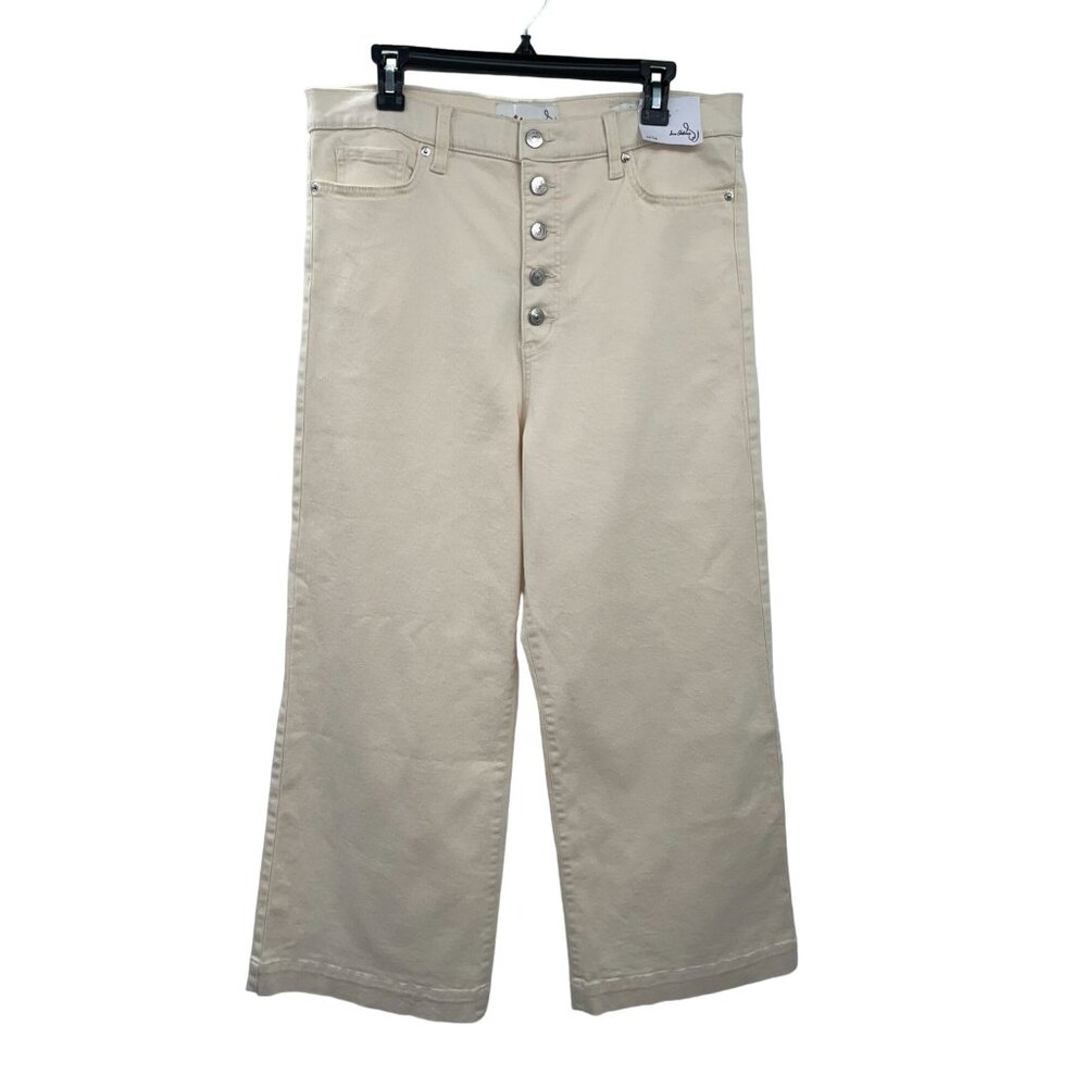 Sam Edelman Codie High Rise Wide Leg NEW 32/14 Undyed Natural